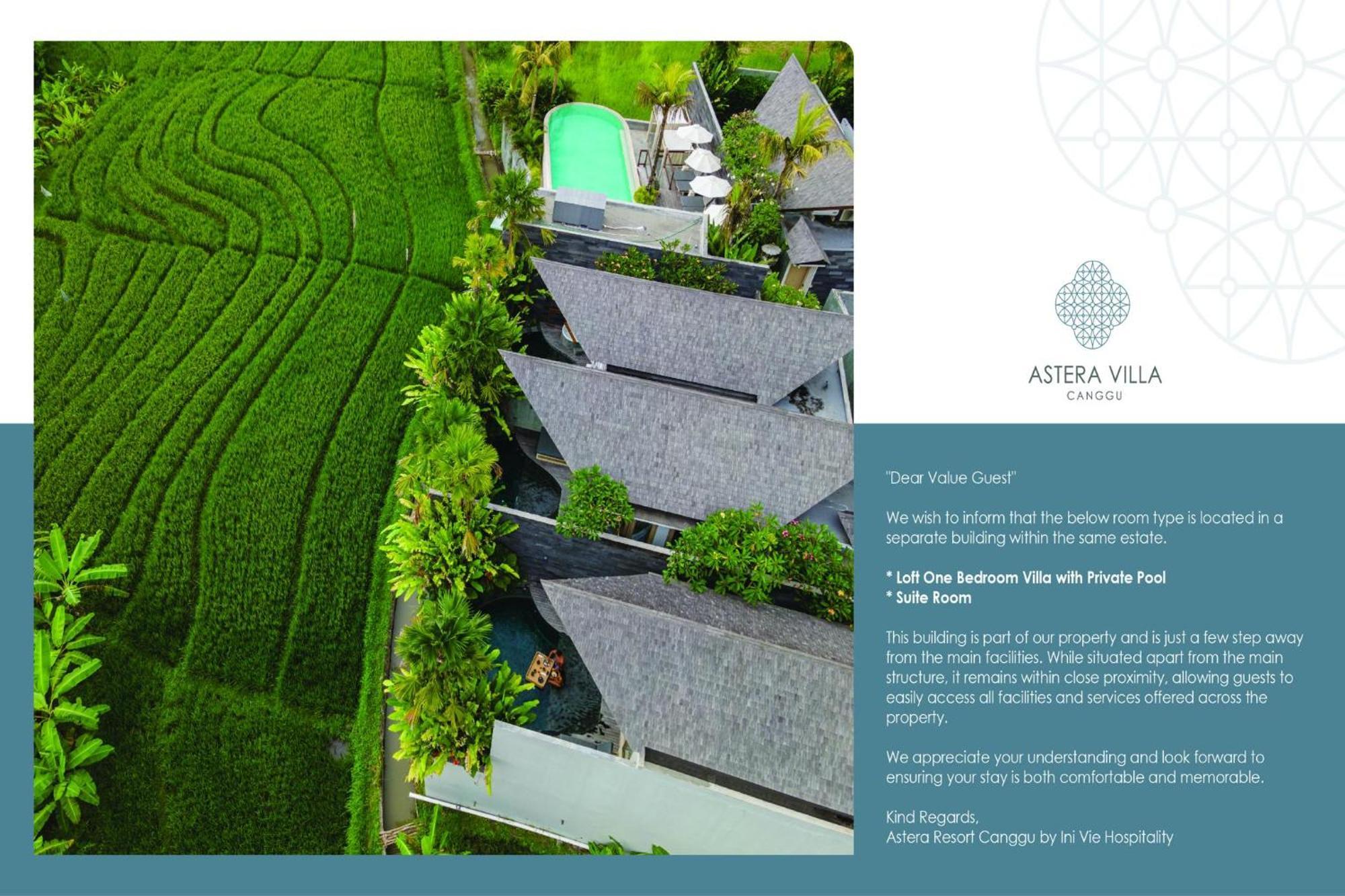 Astera Luxury Resort & Spa Canggu By Ini Vie Hospitality Eksteriør billede